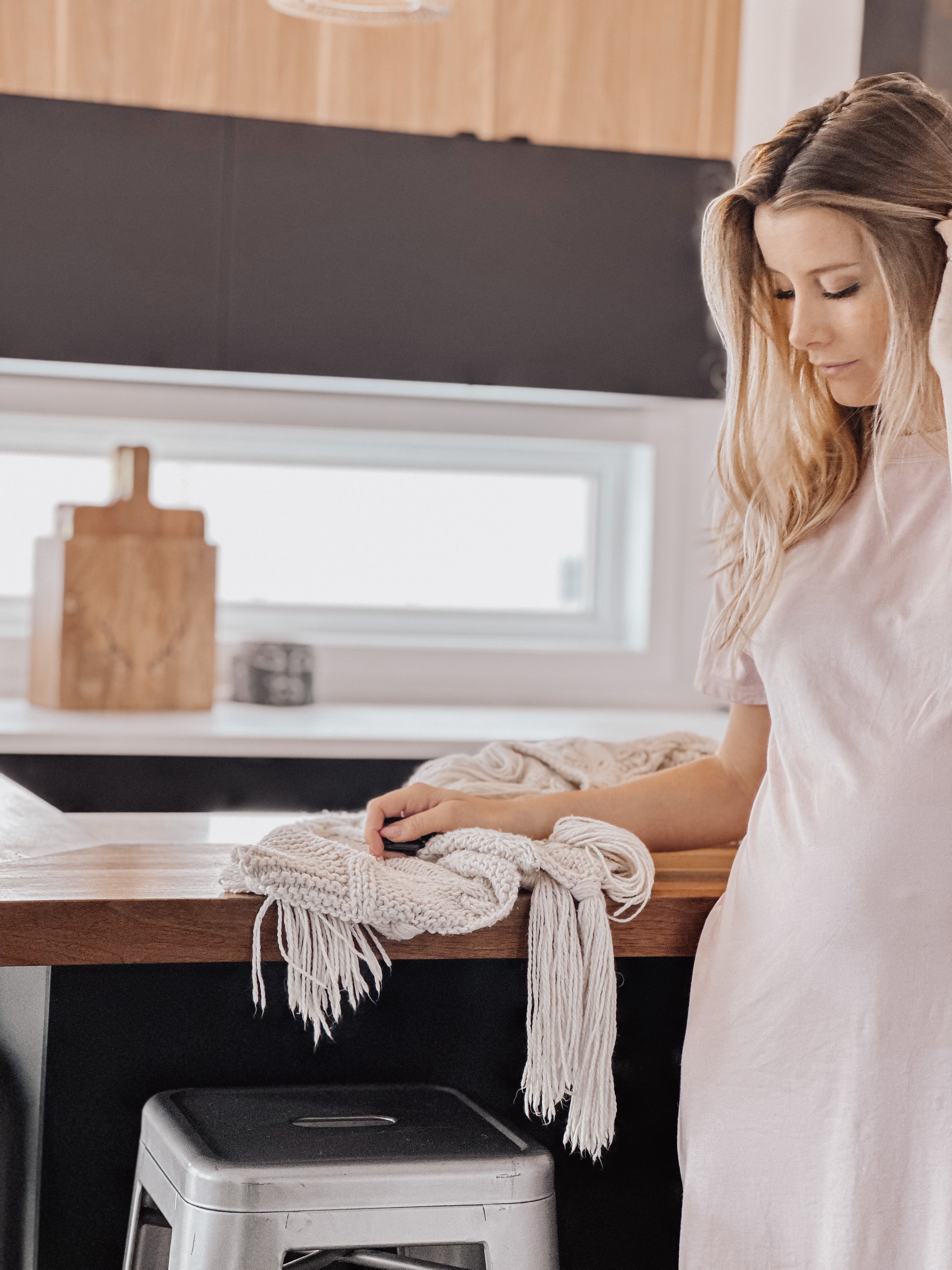 ROBE T-SHIRT DE MATERNITÉ AKNA - LILAS - Institut MAIA