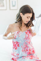 ROBE D'ACCOUCHEMENT - FLEURAL - Institut MAIA