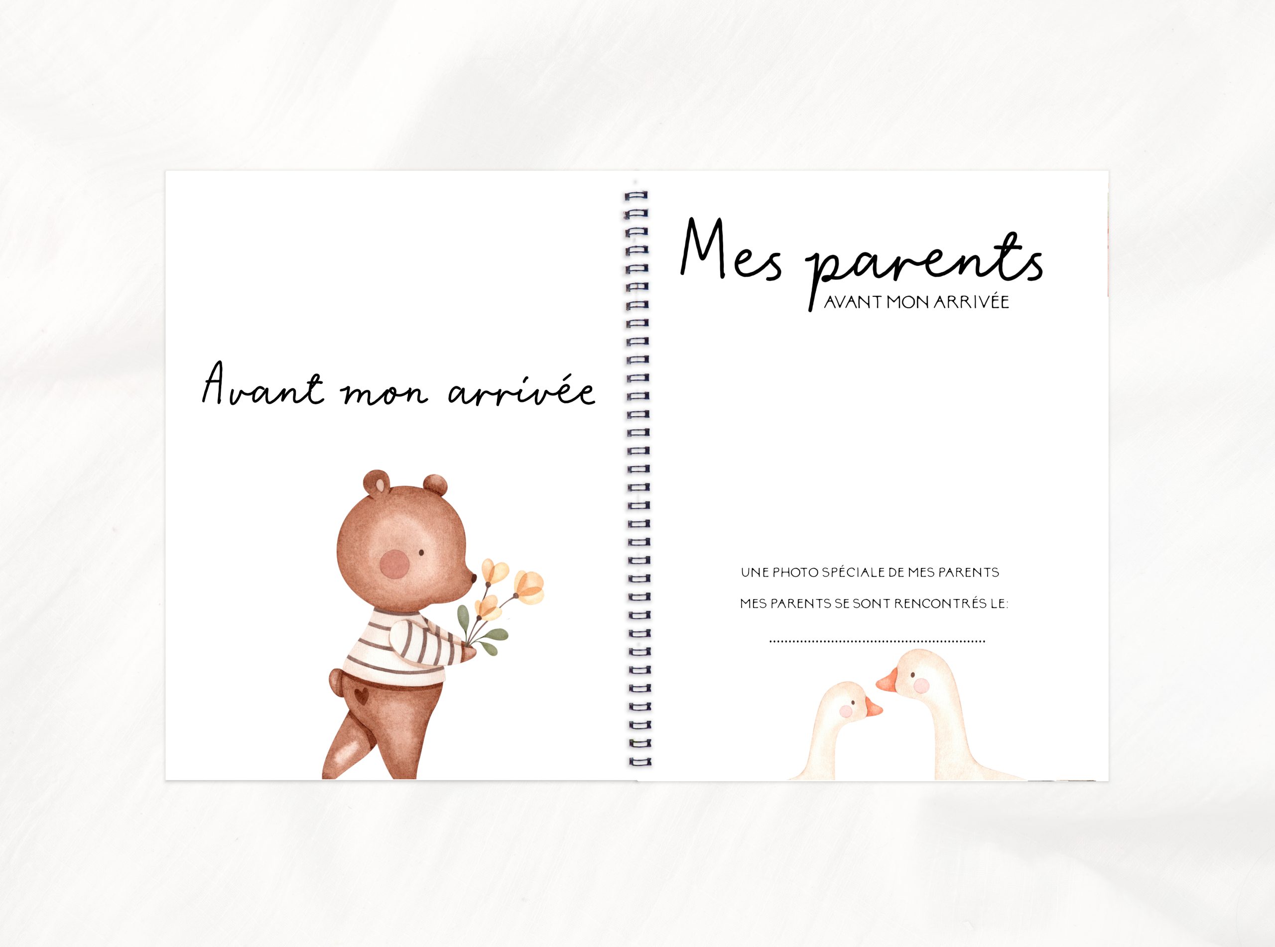 COMBO GROSSESSE - DOUX PETITS ANIMAUX - Institut MAIA