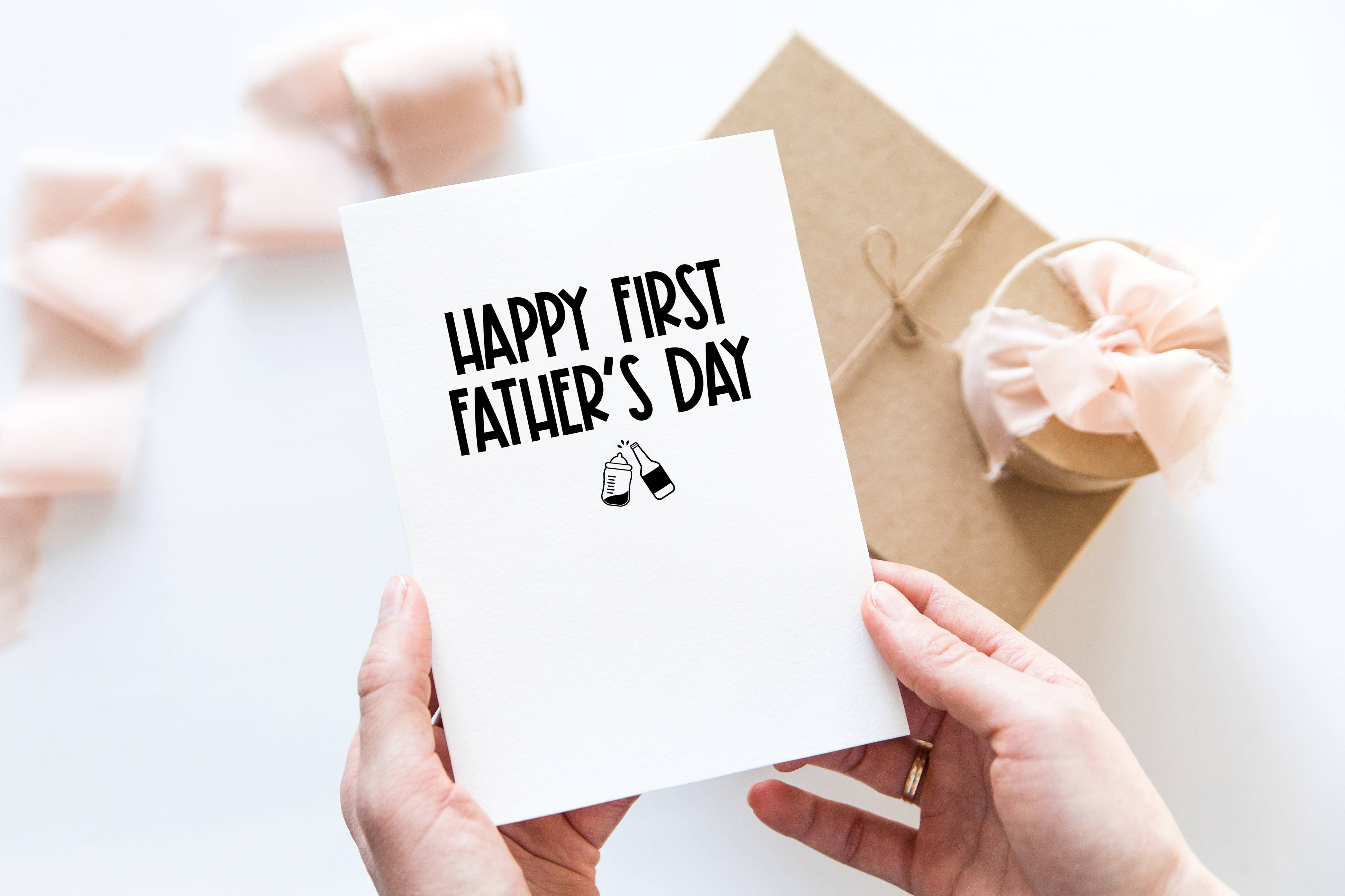 CARTE - HAPPY FIRST FATHER'S DAY - Institut MAIA