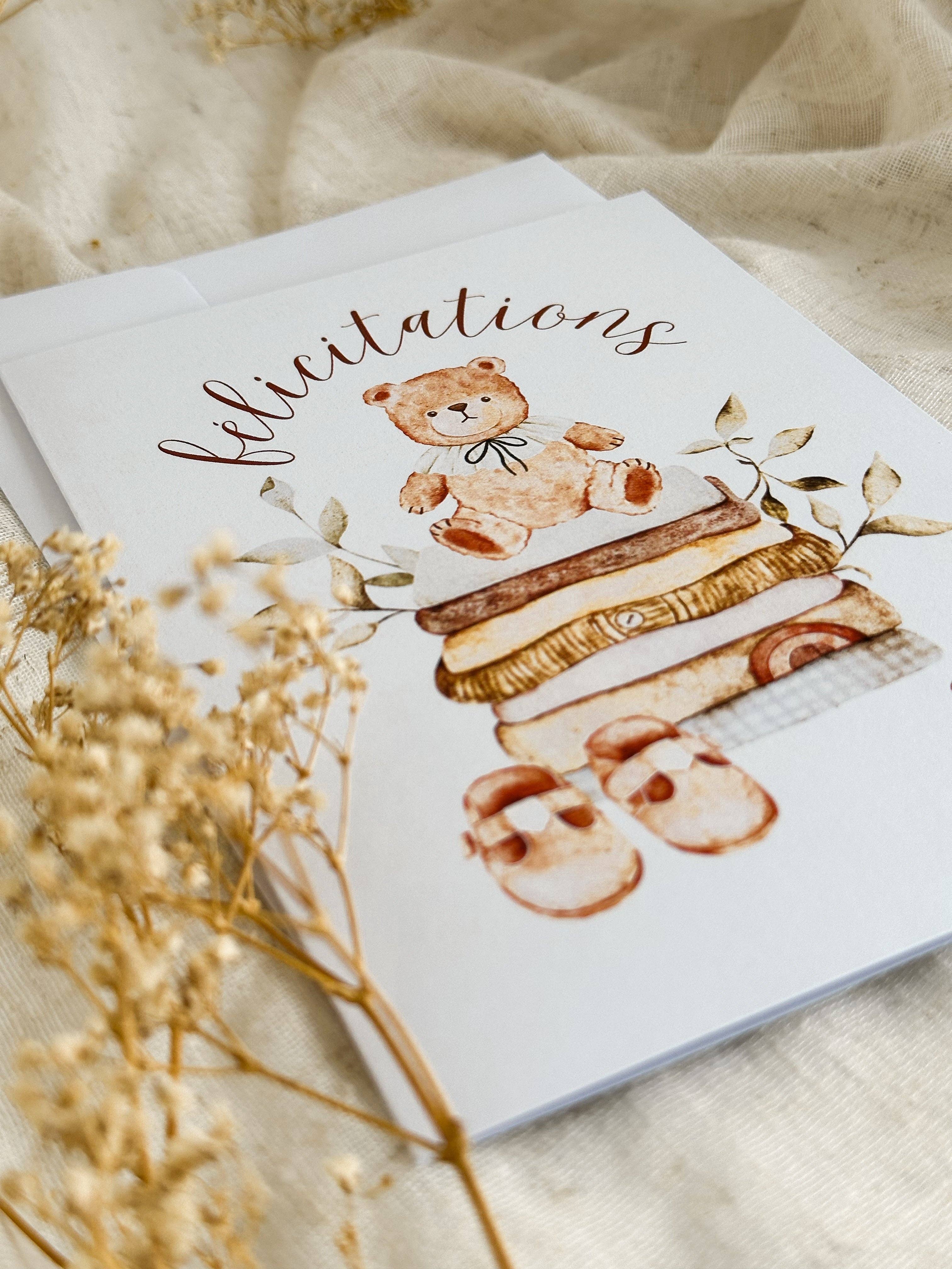 CARTE DE NAISSANCE OURSON - Institut MAIA