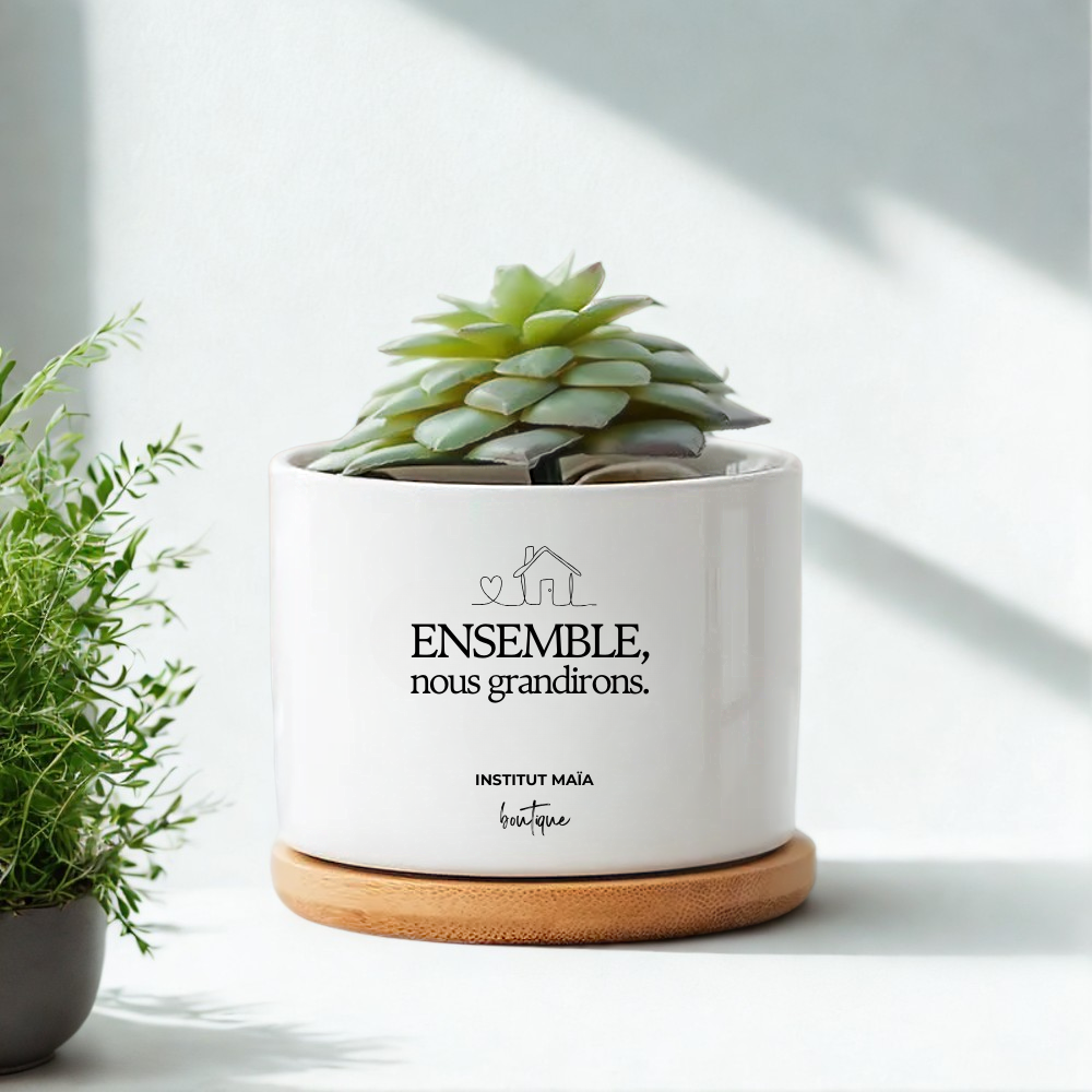 POT DE REMPOTAGE POUR PLANTE MAÏA - Institut MAIA