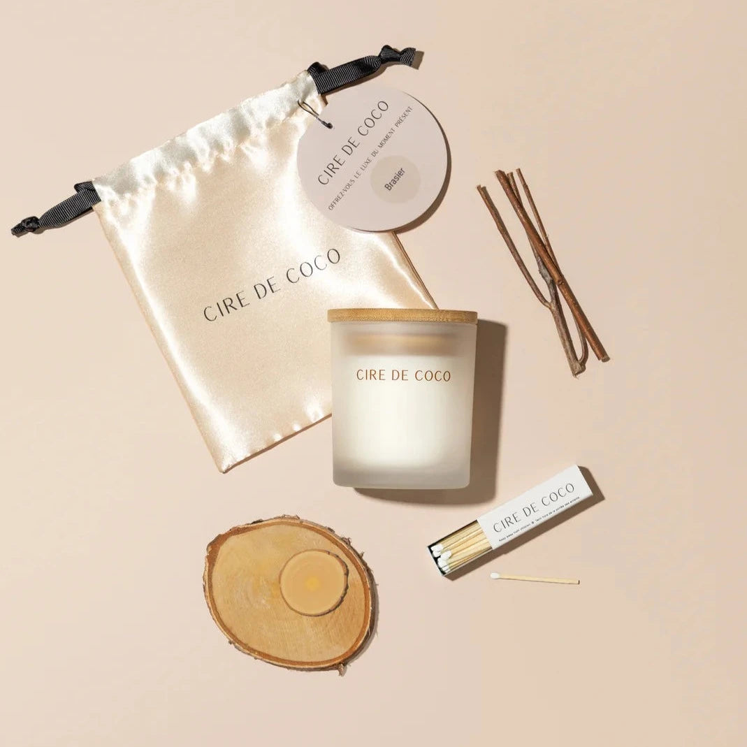 Bougie annonce marraine - Lilas - Institut MAIA