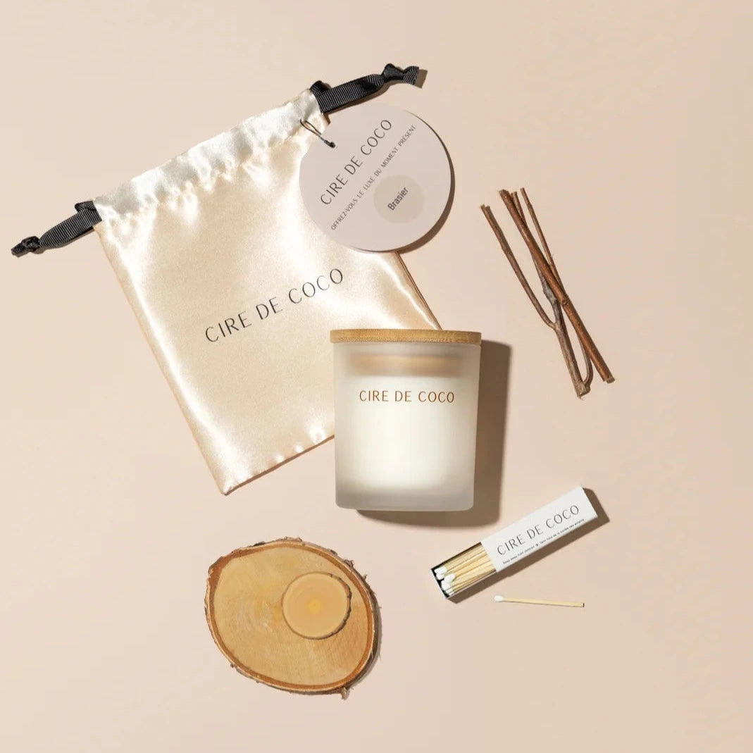 Bougie annonce marraine - Lavande - Institut MAIA