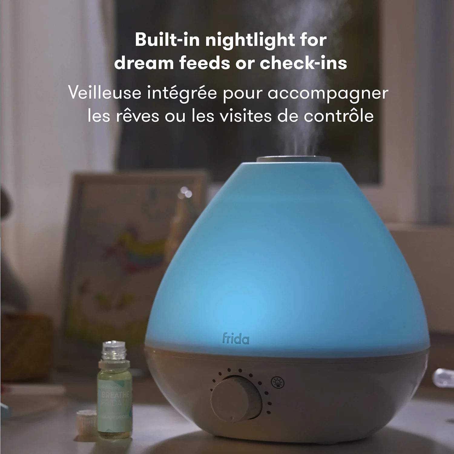 HUMIDIFICATEUR DIFFUSEUR VEILLEUSE 3 EN 1 - Institut MAIA