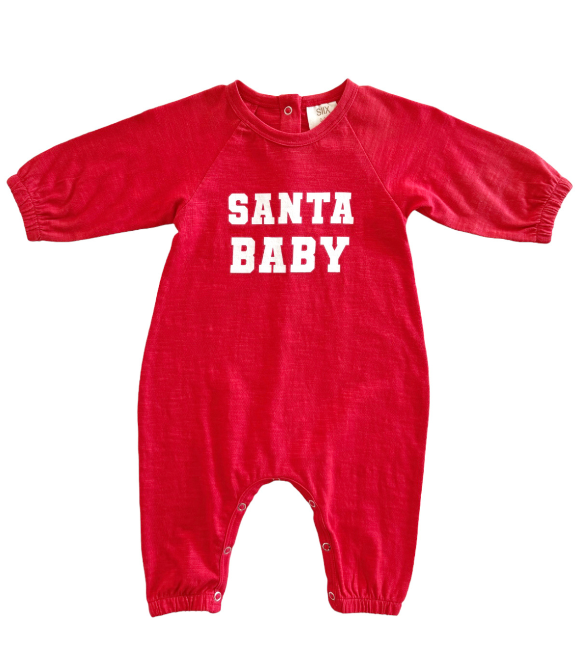 Santa Baby/Combinaison biologique à manches longues - Institut MAIA