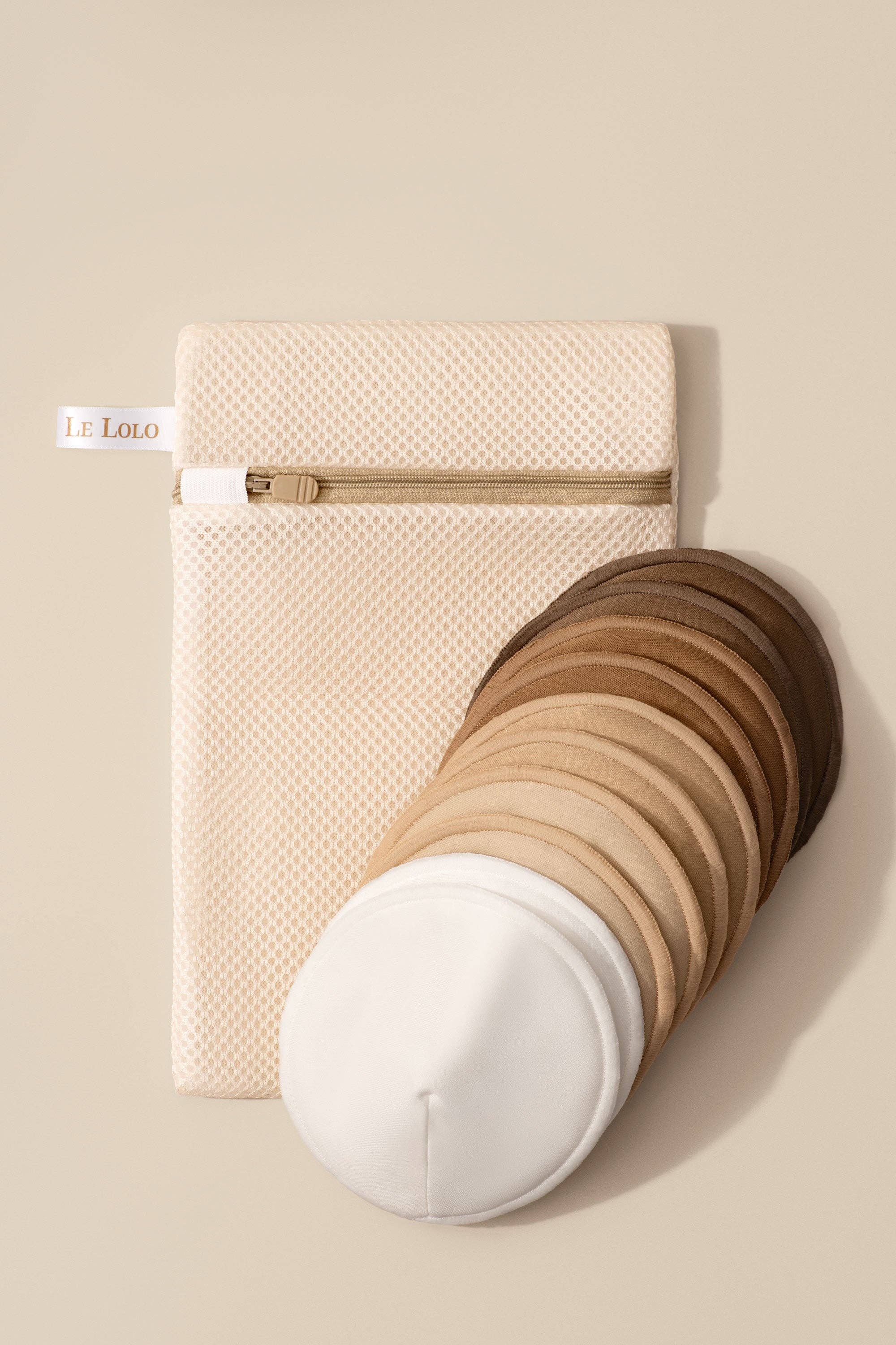 COUSSINETS D’ALLAITEMENT LAVABLES EN BAMBOU BIO (10) - Institut MAIA