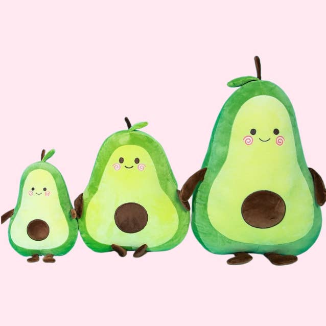 Peluche Avocat 8-12" - longueur incluant les jambes - Institut MAIA