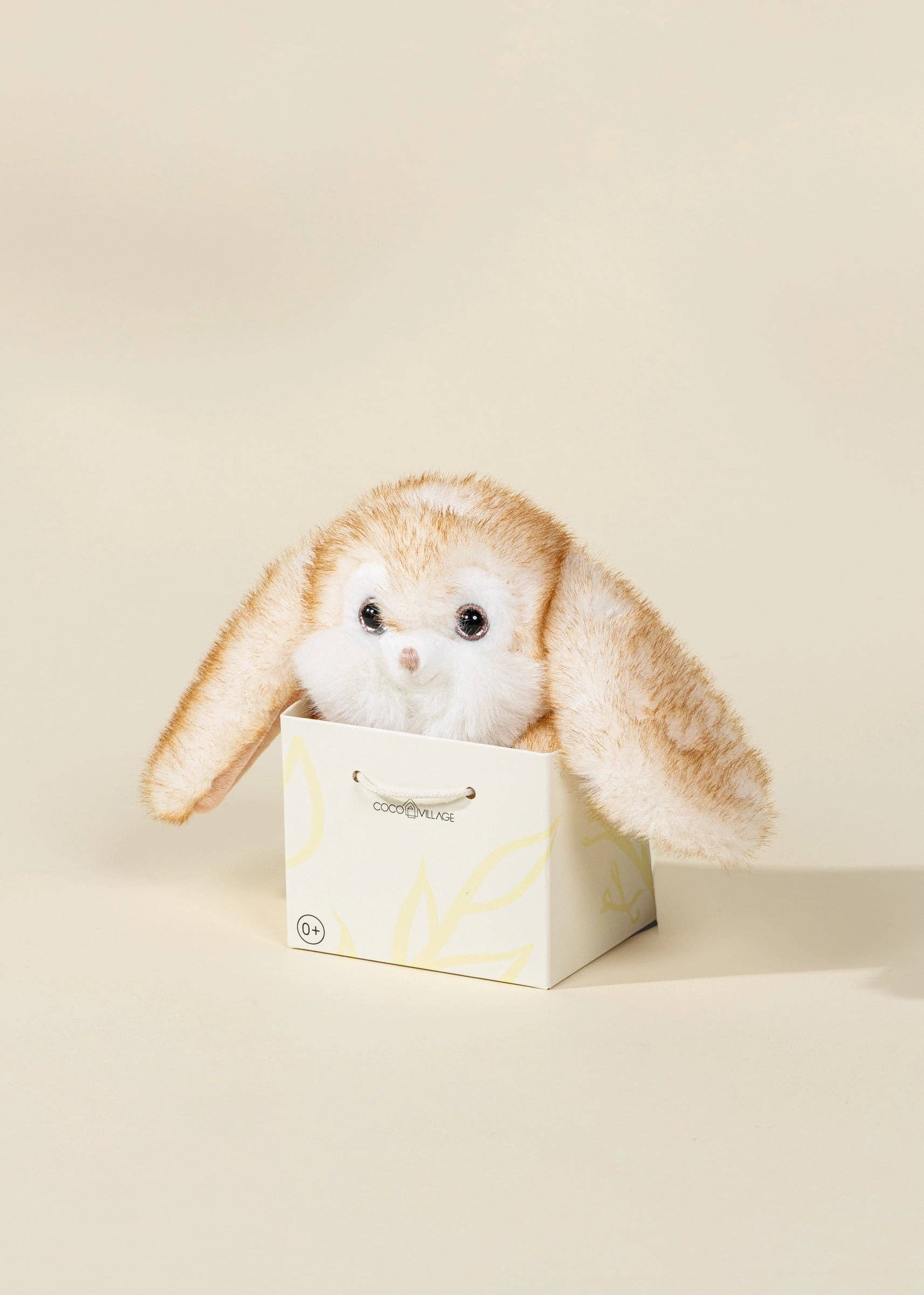 MINI PELUCHE CADEAU - LAPIN BRUN - Institut MAIA