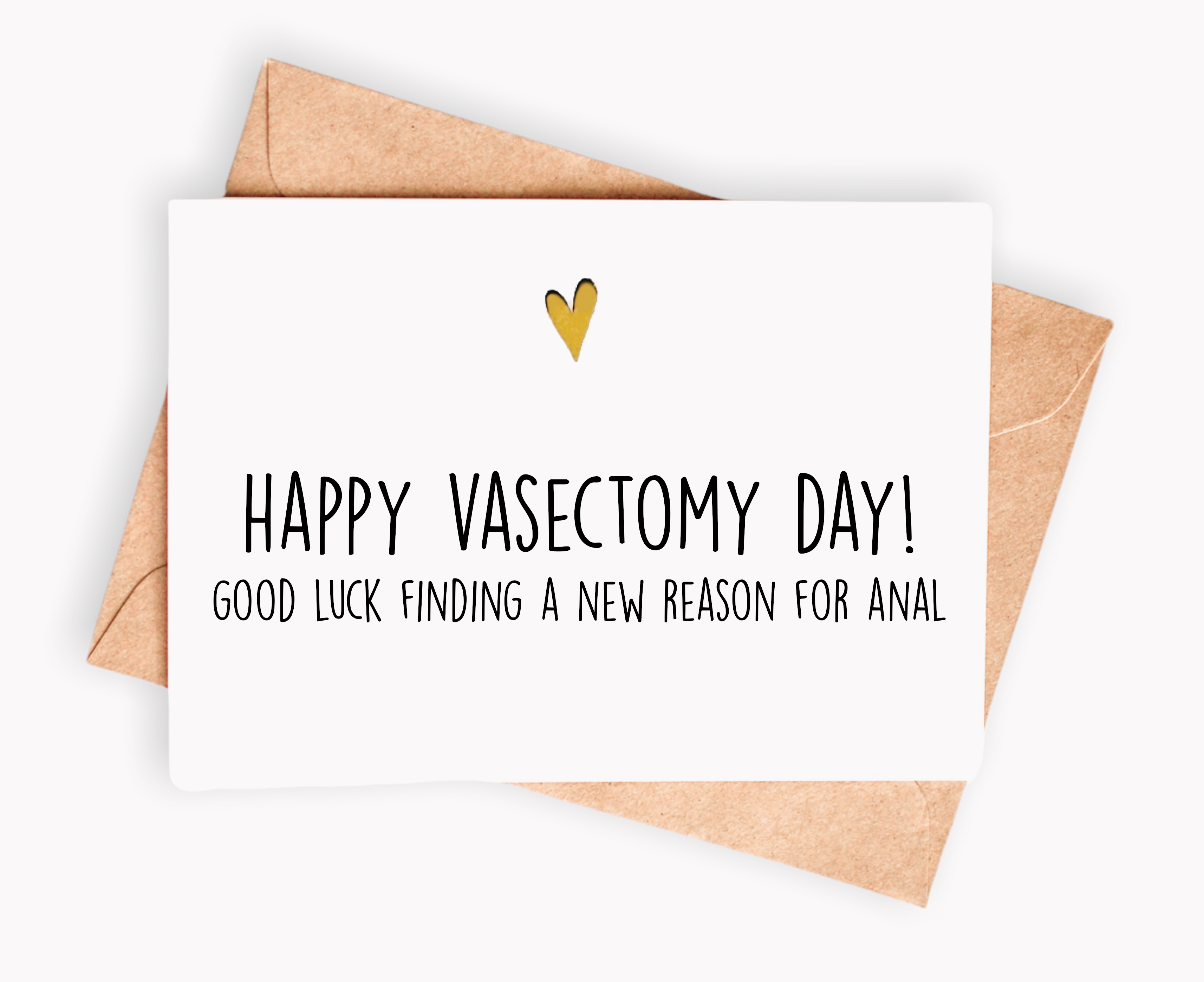 CARTE AMUSANTE POUR VASECTOMIE - Institut MAIA