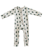 Barboteuse zippée bidirectionnelle Trees/Organic - Institut MAIA