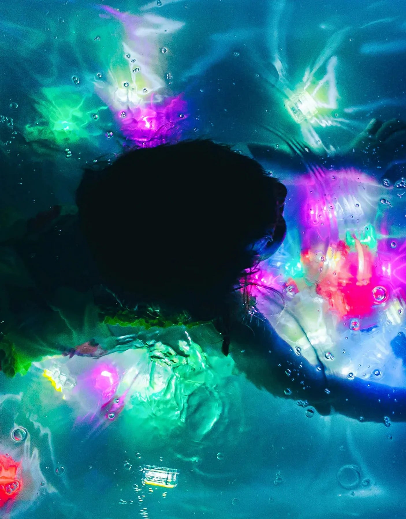 CUBE LUMINEUX BLEU - BLAIR - Glo Pals - Institut MAIA