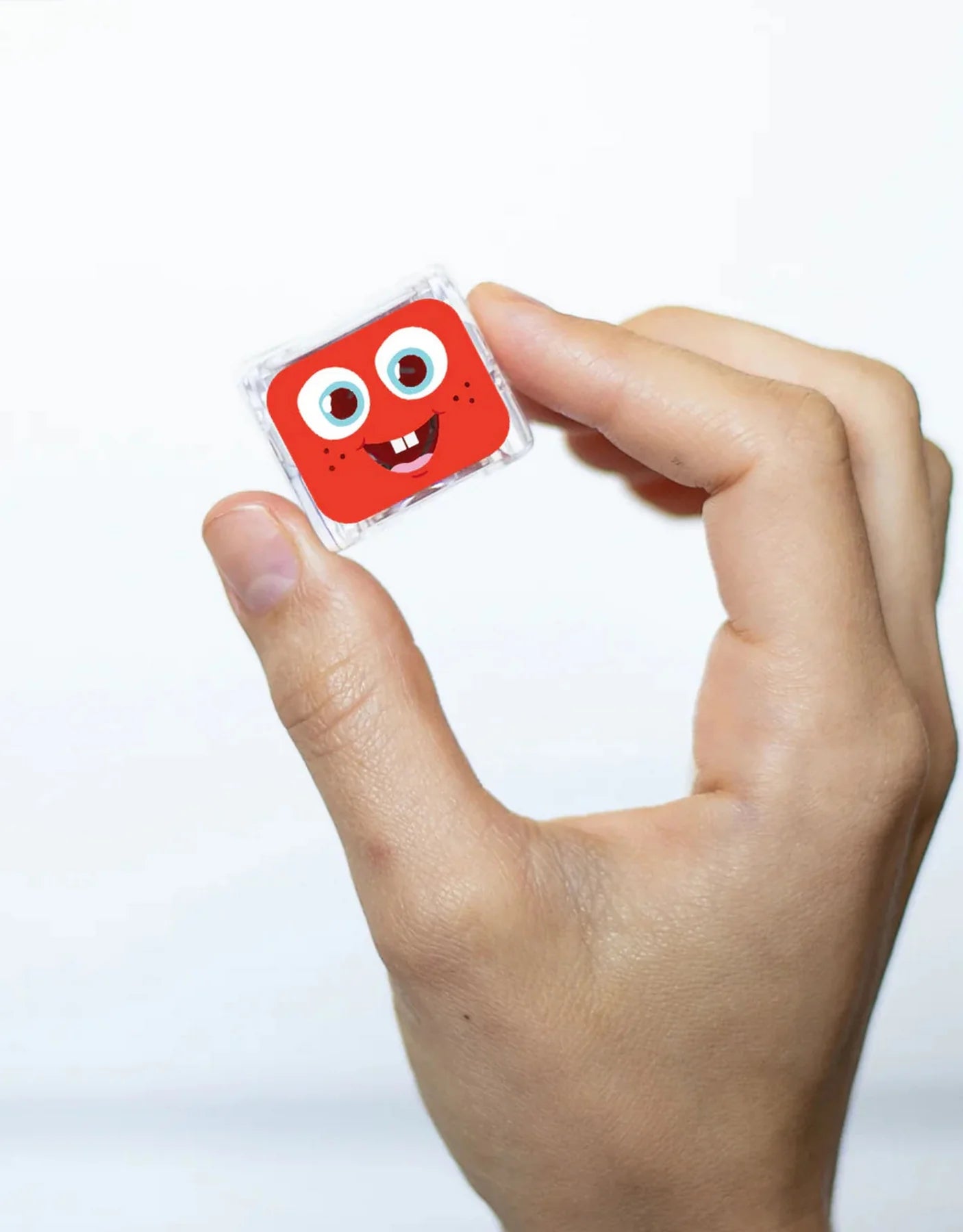 CUBE LUMINEUX ROUGE - SAMMY - Glo Pals - Institut MAIA