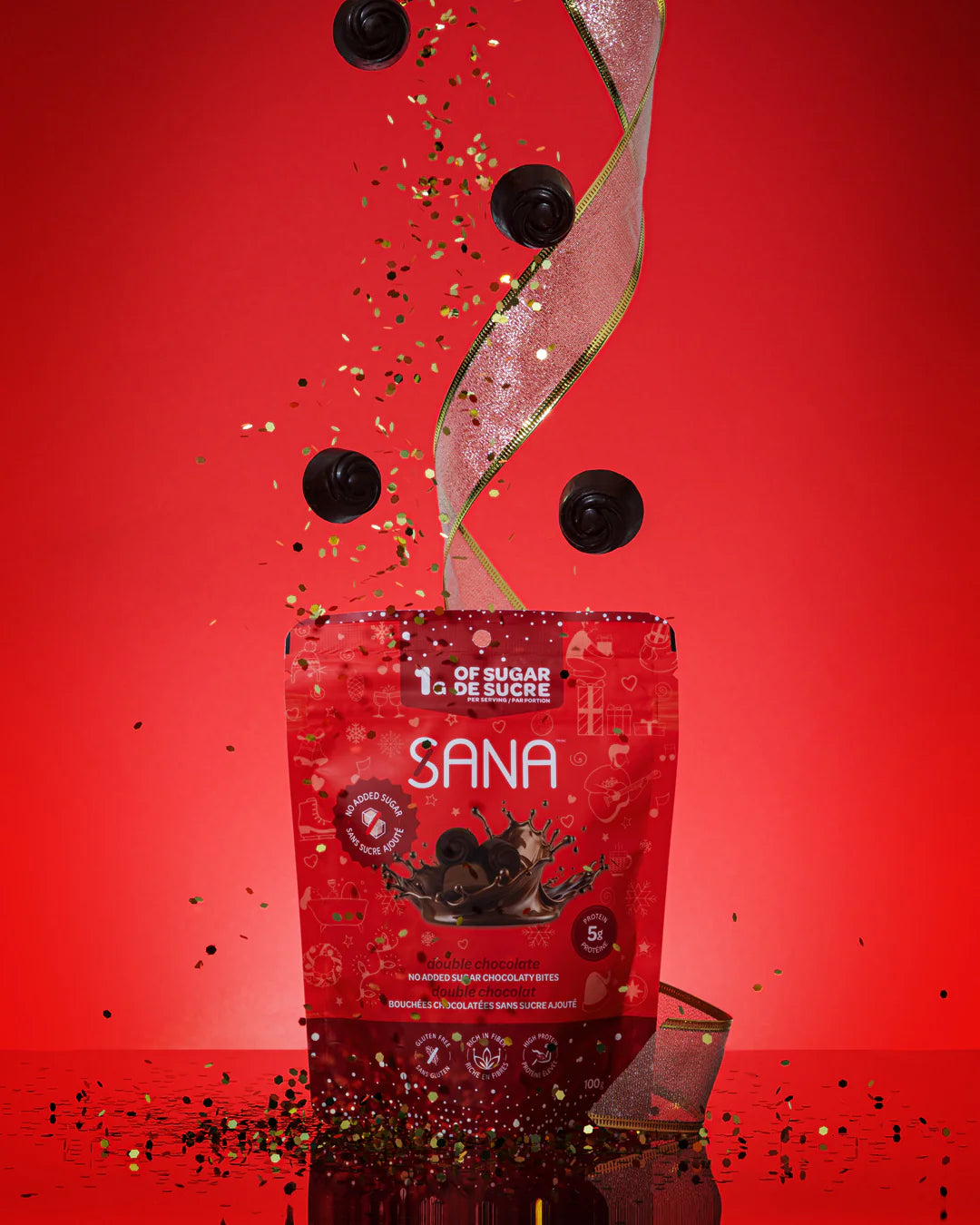 BOUCHÉES CHOCOLATÉES NOIRES- DOUBLE CHOCOLAT - Institut MAIA