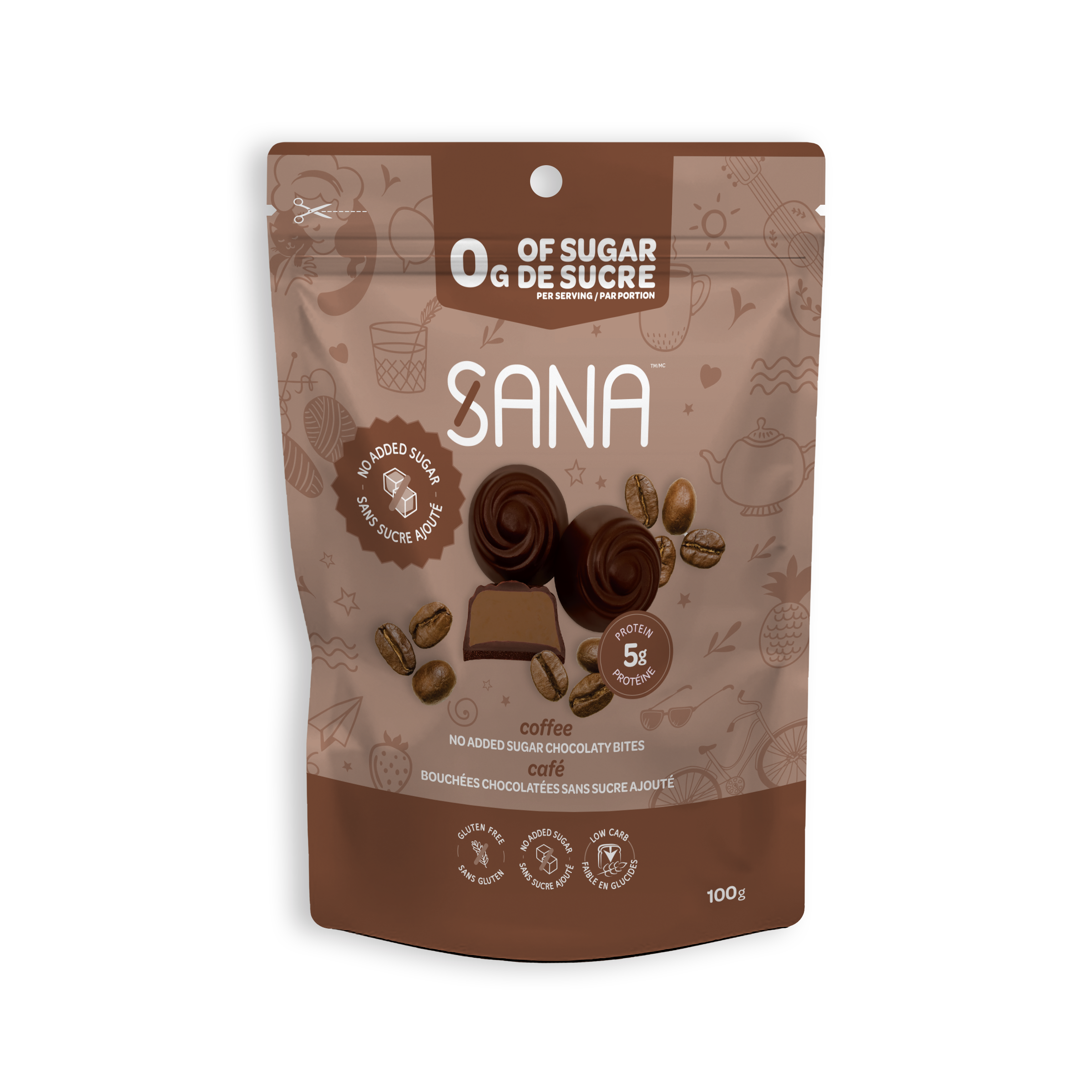 BOUCHÉES CHOCOLATÉES NOIRES - CAFÉ - Institut MAIA