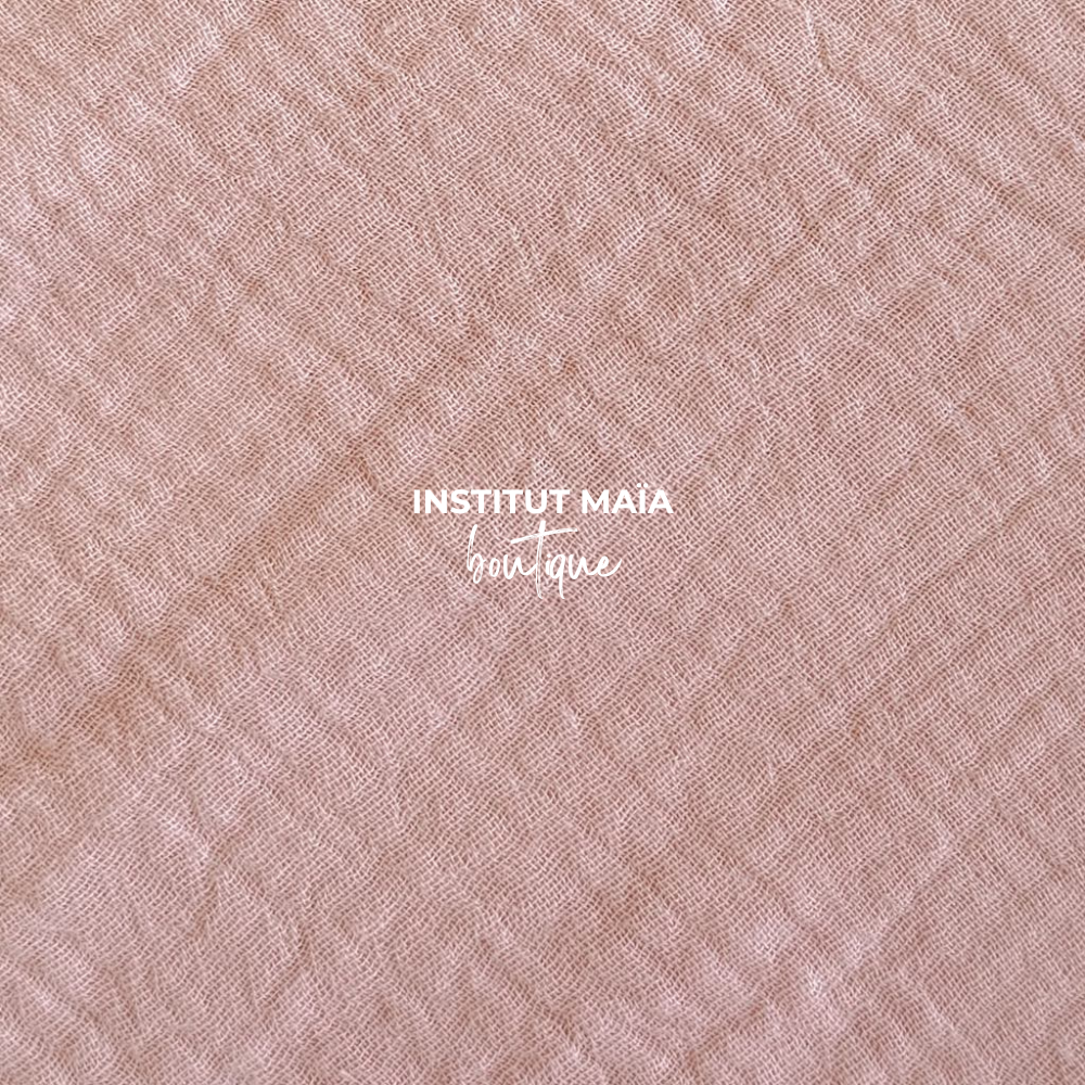 SERVIETTE DE BAIN EN MOUSSELINE MAÏA 2.0 - Institut MAIA