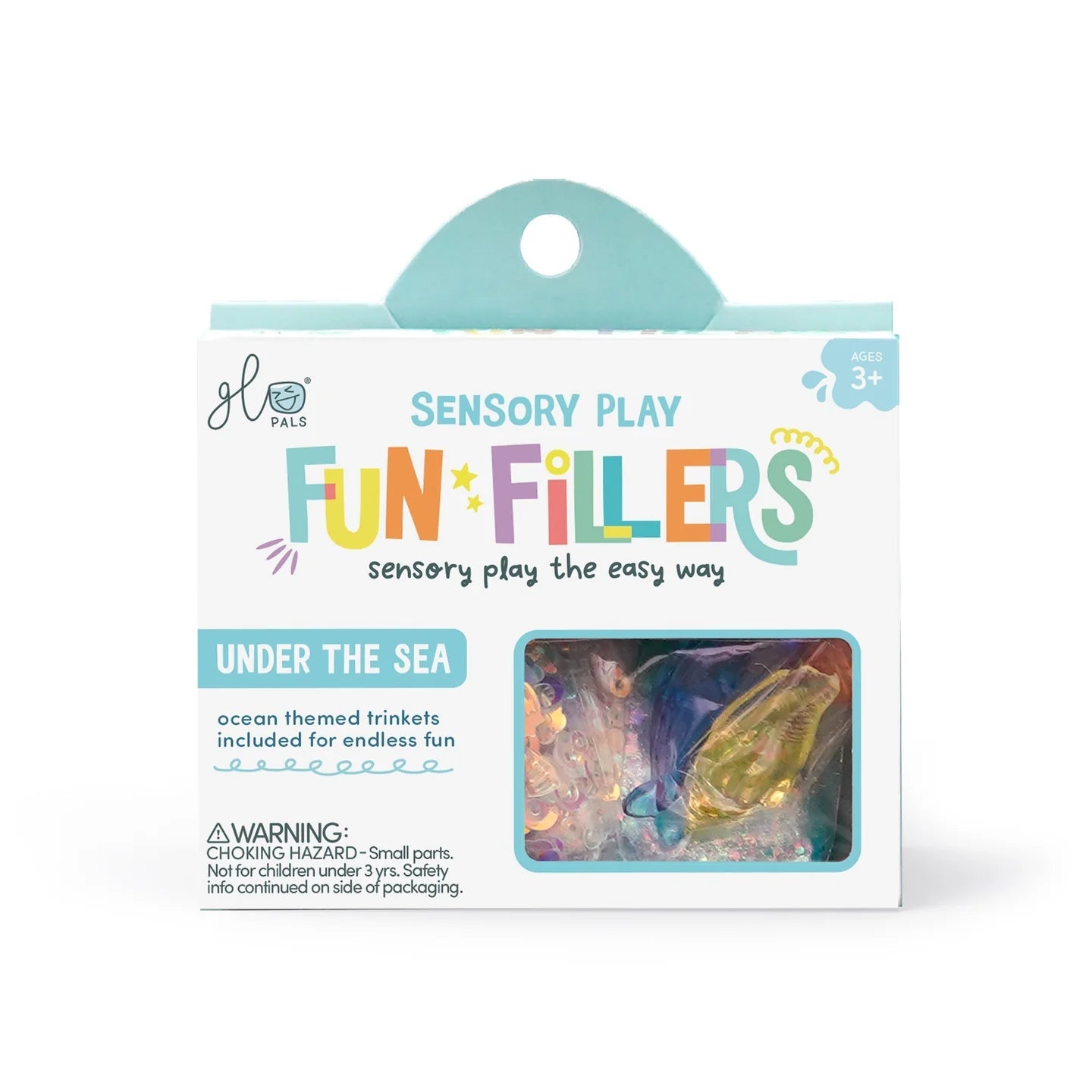 Fun filler pour bocal de jeux sensoriels - Under the sea - Glo Pals - Institut MAIA