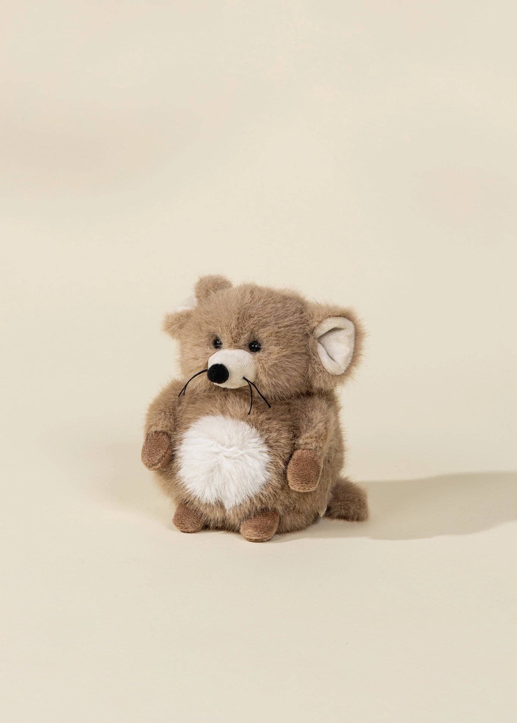 MINI PELUCHE CADEAU - SOURIS BRUNE - Institut MAIA