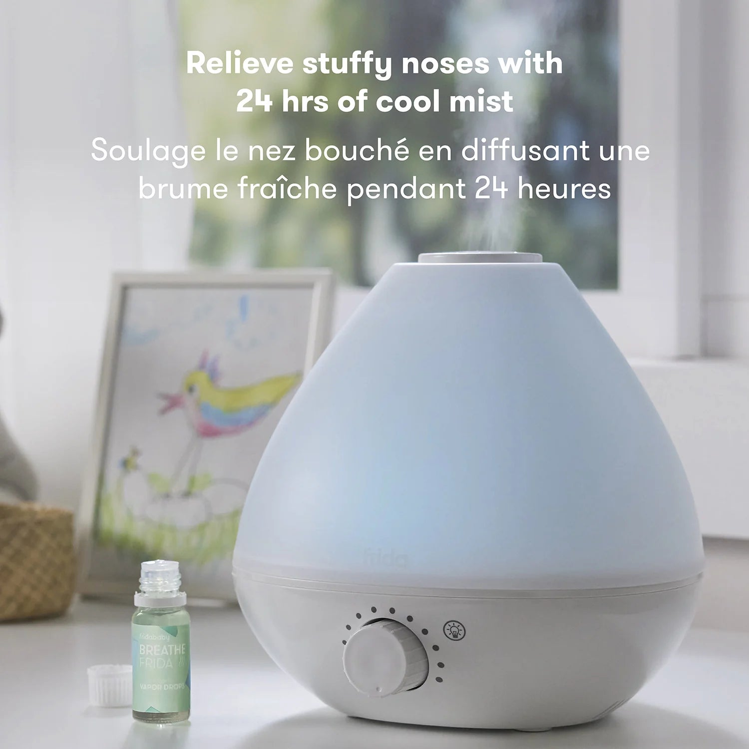 HUMIDIFICATEUR DIFFUSEUR VEILLEUSE 3 EN 1 - Institut MAIA