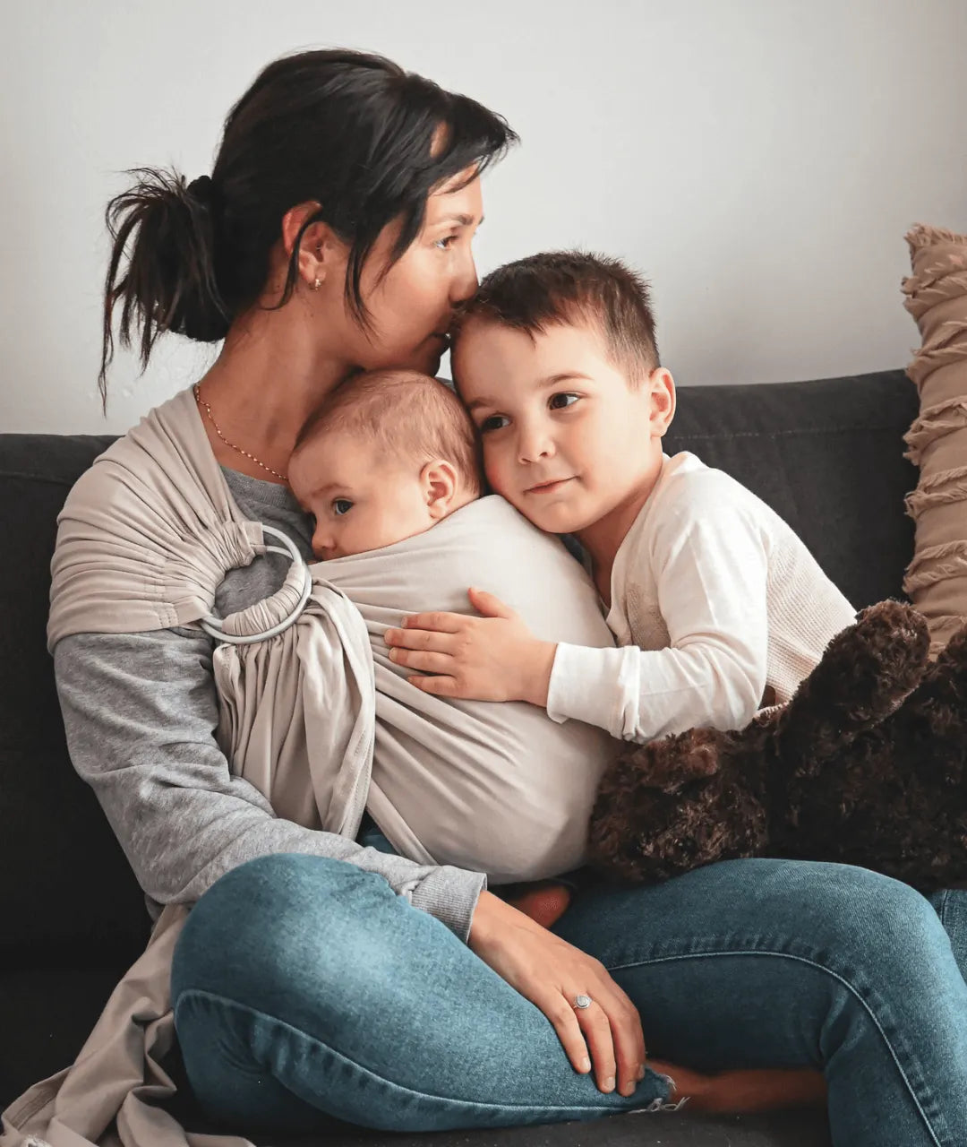 PORTE BÉBÉ 2 EN 1 - COTON - Institut MAIA