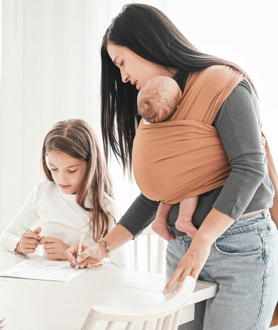 PORTE BÉBÉ 2 EN 1 - COTON - Institut MAIA