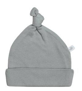GRAY PEBBLES BAMBOO HAT 1-3 MONTHS