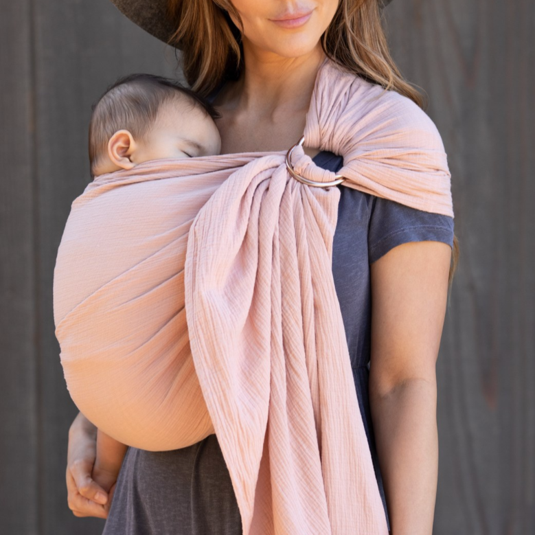 RING SLING BABY CARRIER - PINK